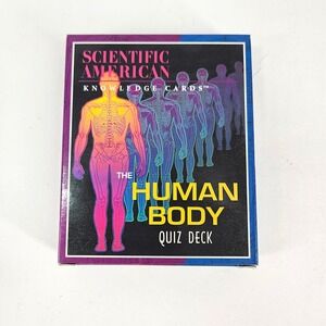 Scientific American The Human Body Knowledge Cards Quiz Deck Pomegranate K135